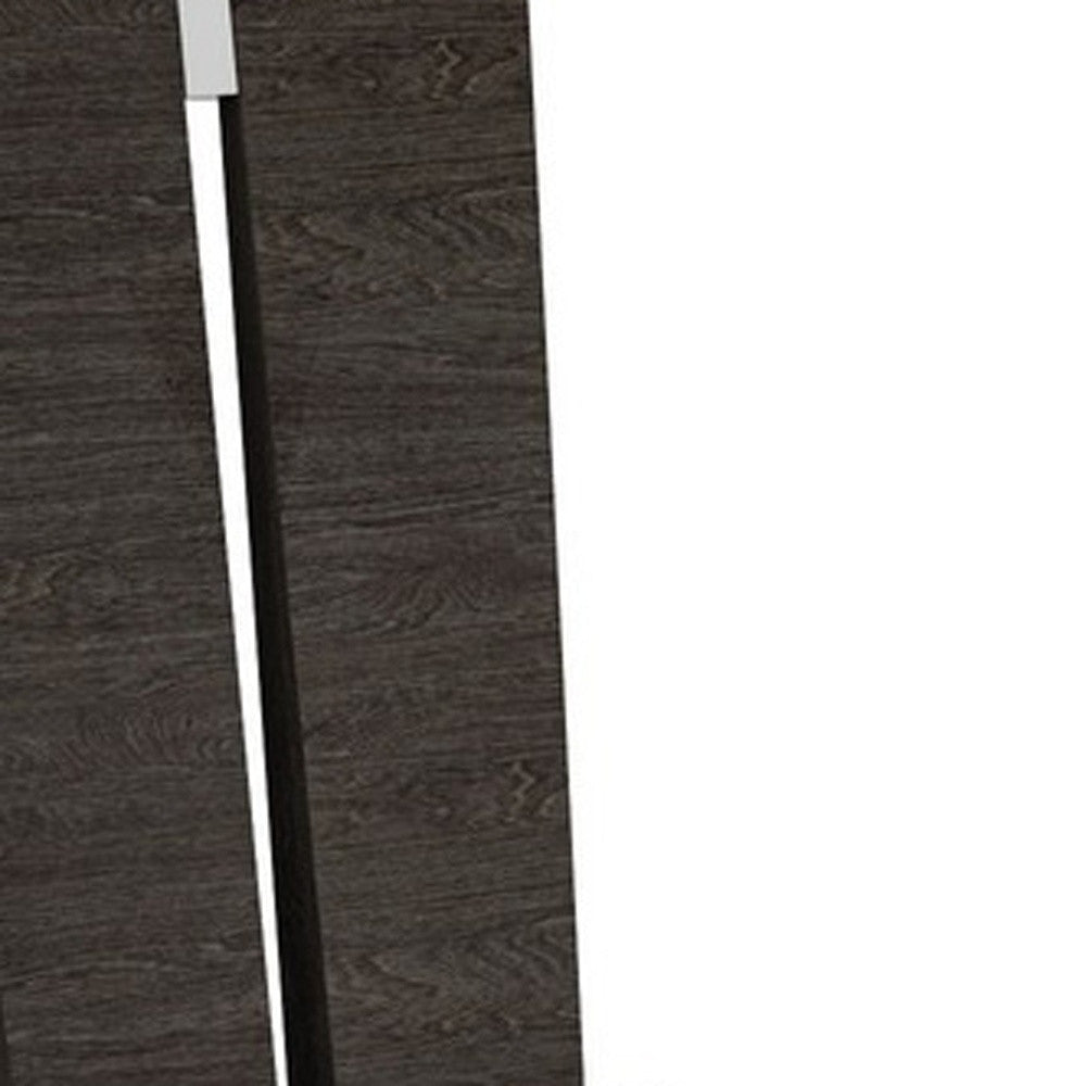Set Of 2 Gray Alder Ladder Back Dining Chairs- 366217