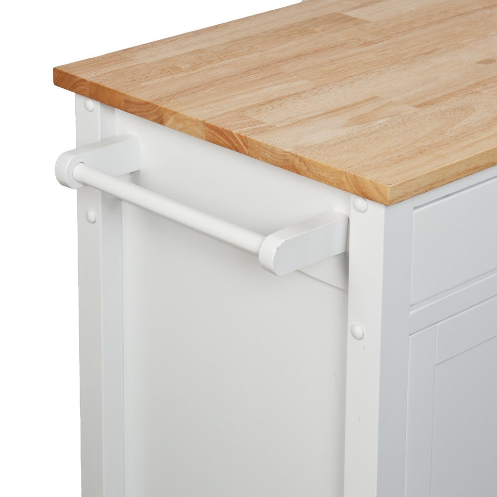 Martinville Kitchen Cart - White- 402544