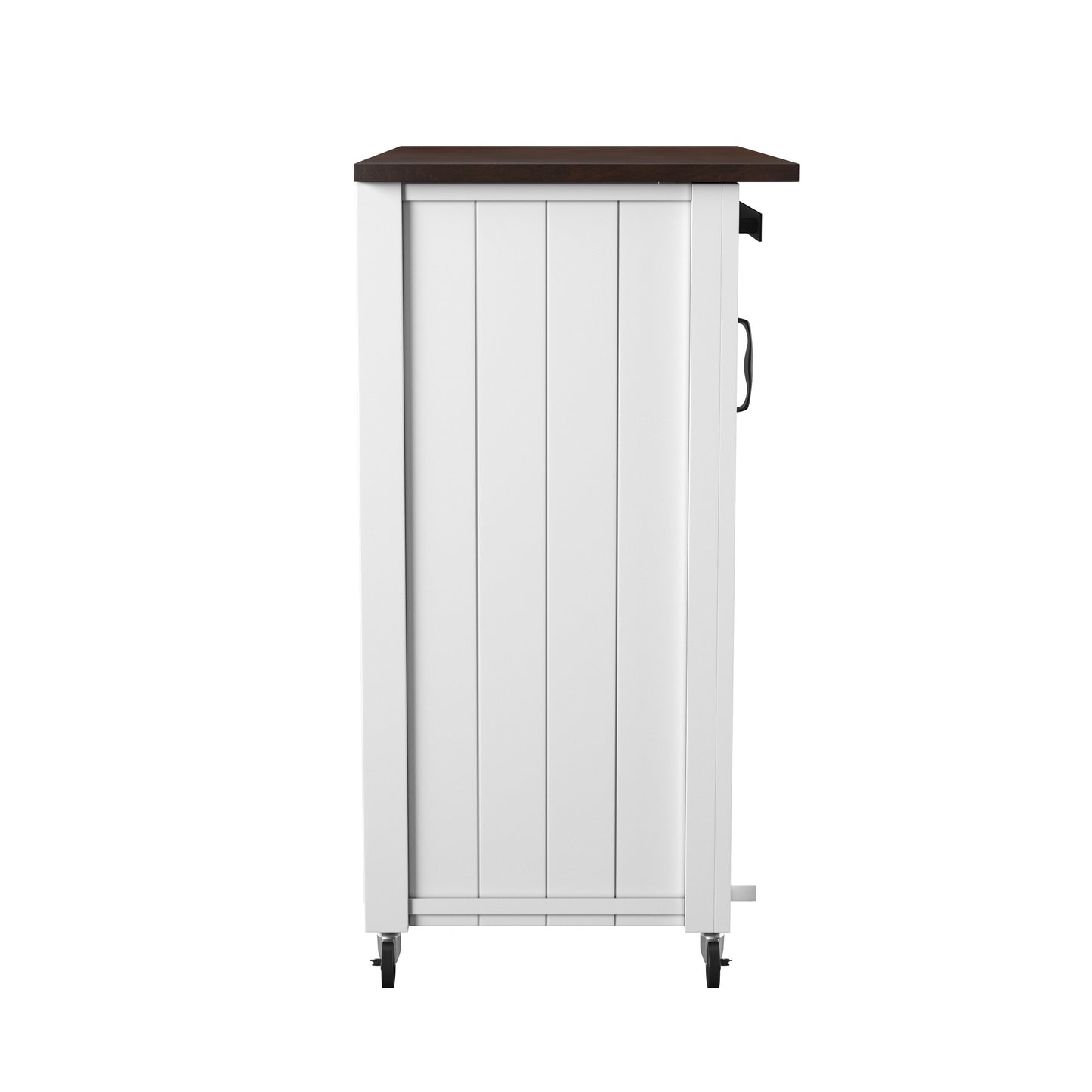Leshire Barn-Door Kitchen Cart- 402556