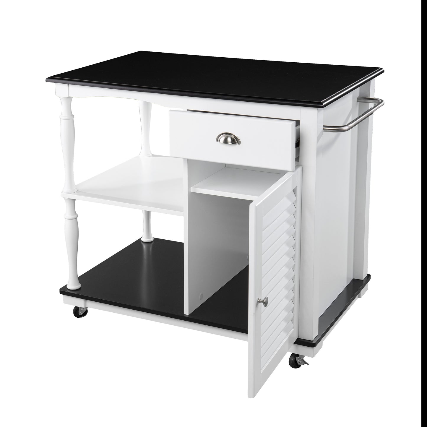 Muxlow Rolling Kitchen Island W/ Storage-402558