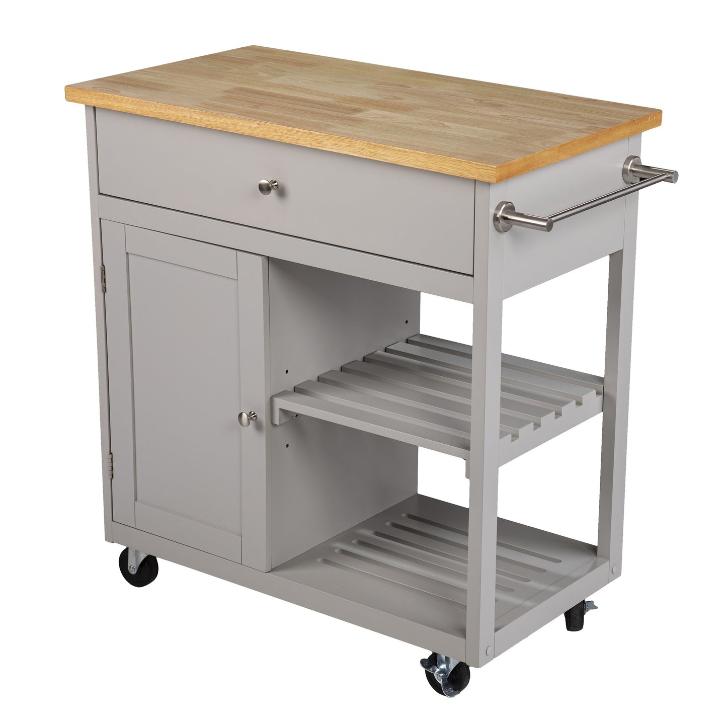 Rolling Kitchen Island W/ Storage-402561