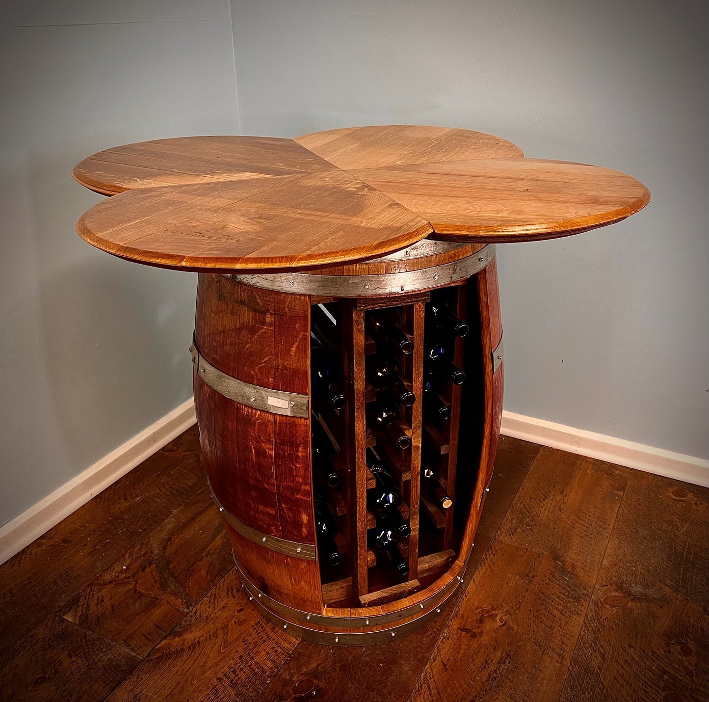 Wine Barrel Table Set: Rack Base - 518606