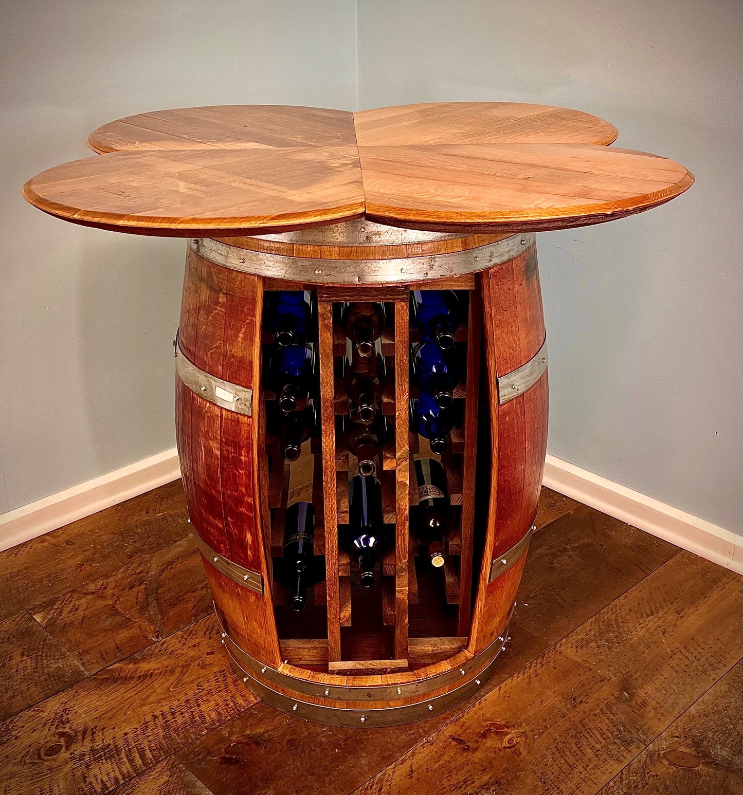 Wine Barrel Table Set: Rack Base - 518606