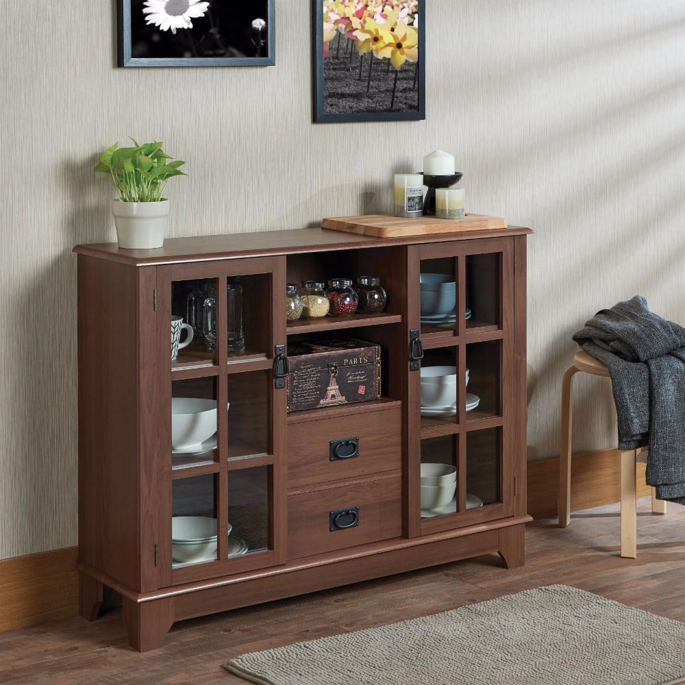 BM154271 Dubbs Console Table, Walnut Brown