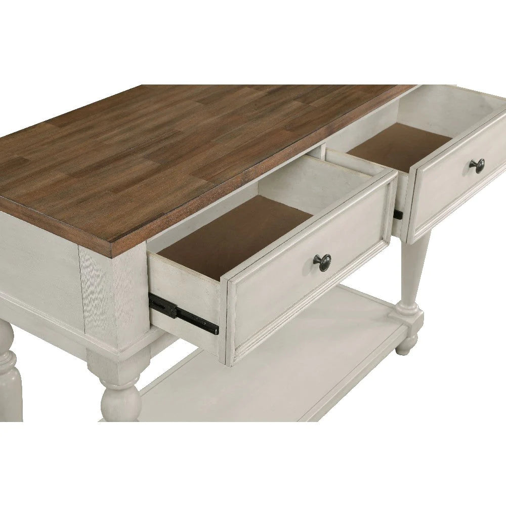 Katherine 52 Inch Console Sideboard Buffet, White - BM272125