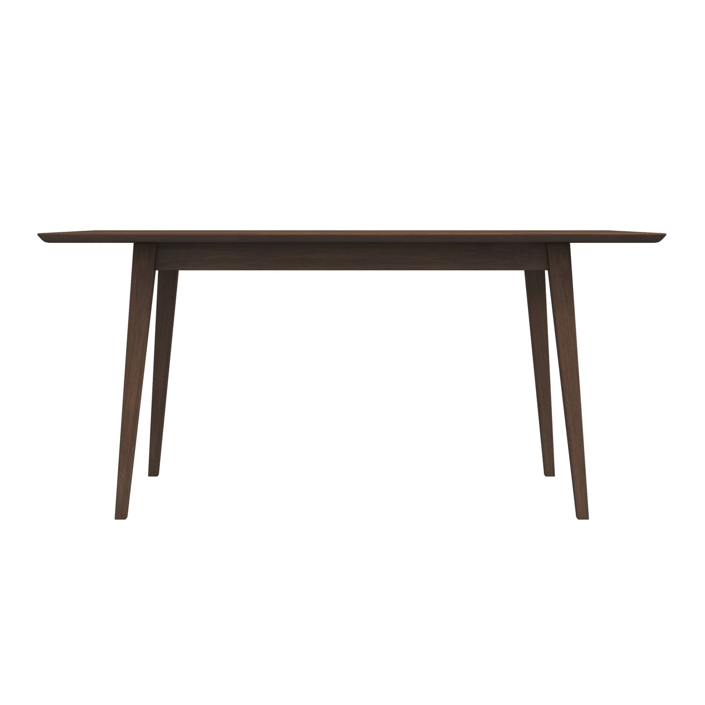 Mary Modern Style Solid Wood Walnut 63" Large Rectangular Dining Kitchen Table | Ashcroft Furniture Co | Best furniture dropshipping supplier in the USA|