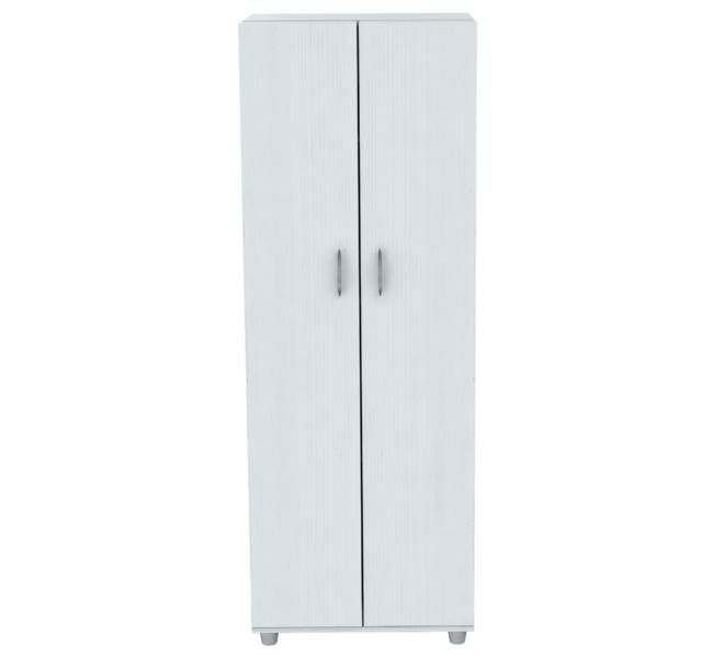 66" White Laminated Wood Pantry Or Storage Cabinet- 249838