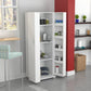 66" White Laminated Wood Pantry Or Storage Cabinet- 249838