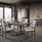 Weathered Gray Dining Table- 318899