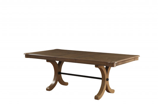 Gray Oak Dining Table- 318936