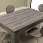 36" Taupe Dining Table-332587