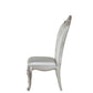 Set Of 2 Antique White And Cream Voguish Dining Chair- 347330