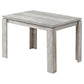 Grey Reclaimed Wood-Look Dining Table