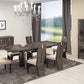 Gray Dining Table And 6" Chair Set- 366215