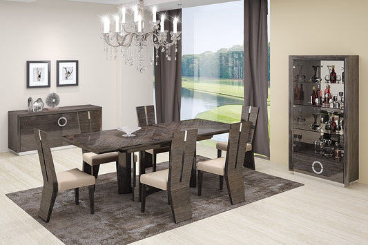 Gray Dining Table And 6" Chair Set- 366215