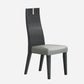 Set Of 2 Chair Faux Leather Metal Dining Chairs- 370676