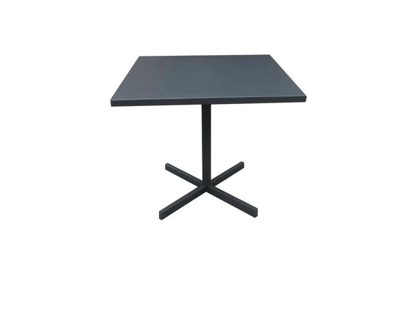 Grey Steel Dining Table