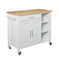 Martinville Kitchen Cart - White- 402544