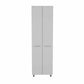 78" Modern White Pantry Cabinet With Two Full Size Doors- 403769