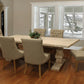 Benedict 7-Piece Dining Set With 83" Long Dining Table And 6 Upholstered Chairs - 489563