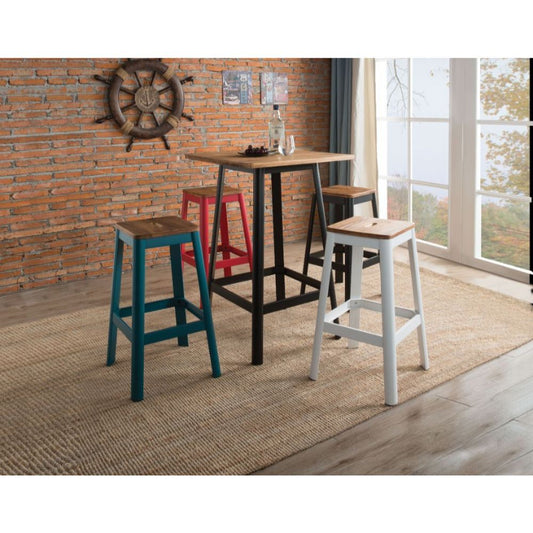 Jacotte Bar Table, Natural & Black - 72330