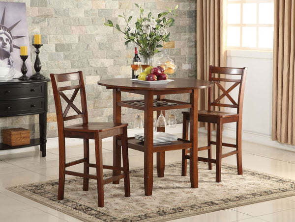 Tartys Counter Height Table, Cherry - 72535