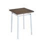 Nadie Bar Table, Oak & Chrome - 72595