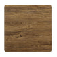 Industrial Style 3 Piece Dining Table Wood And Metal, Brown And Black - BM119853
