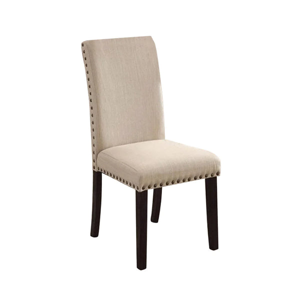 Dodson I Transitional Side Chair, Black And Ivory, Set Of 2 - BM131128