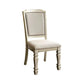 Holcroft Transitional Side Chair, Antique White, Set Of Two-BM131136