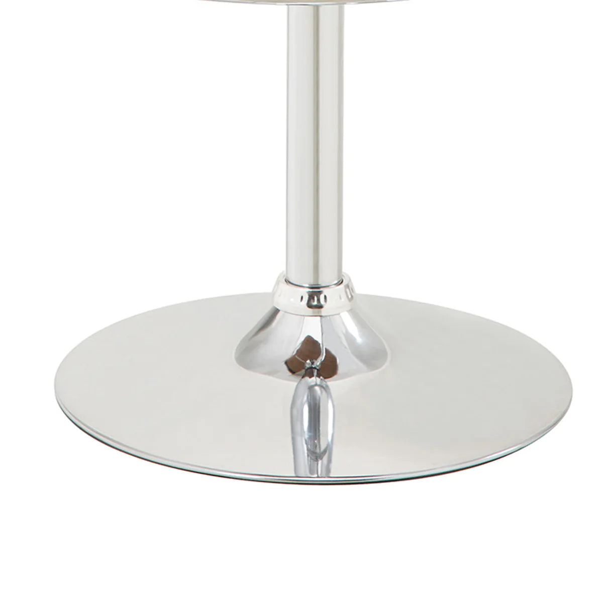 BM163783 Adjustable Bar Height Stool, Cream & Walnut