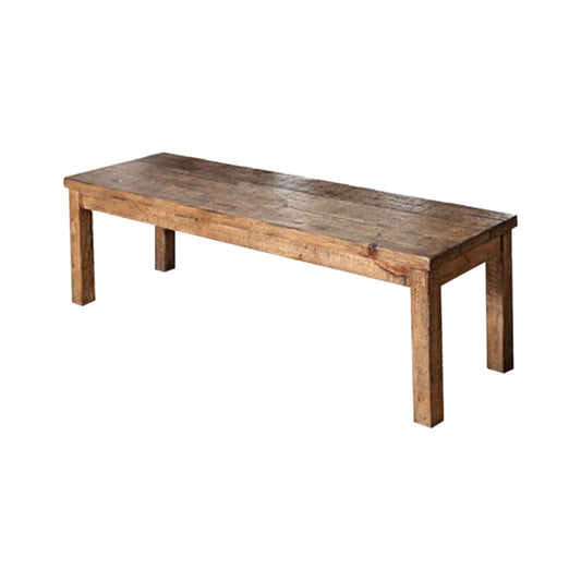 Old Style Wood Bench, Brown - BM166164