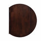Transitional Style 3 Piece Wooden Dining Table And Chair Set, Brown - BM69410