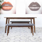 Carlos Large Walnut Dining Table | Ashcroft Furniture | Houston TX | The Best Drop shipping Supplier in the USA