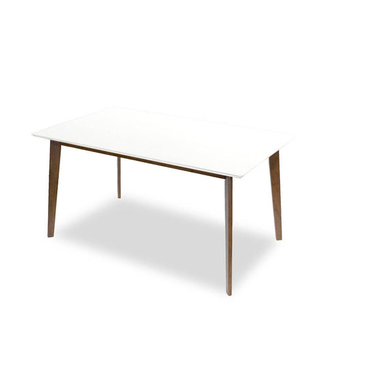 Carlos Dining Table White (Small) | Ashcroft Furniture | Houston TX | The Best Drop shipping Supplier in the USA