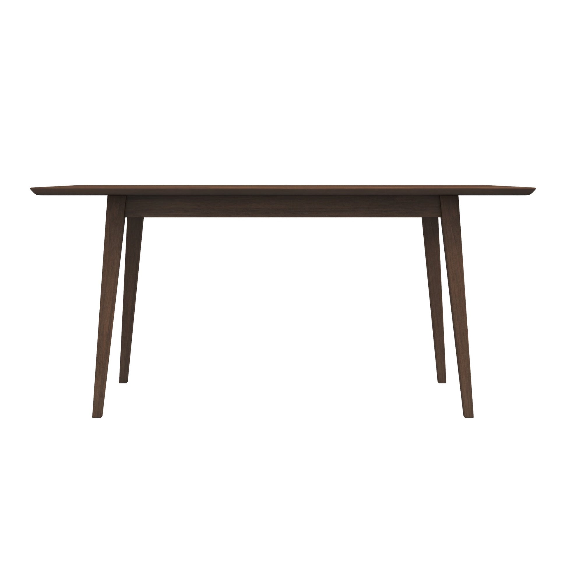 Mary Modern Style Solid Wood Walnut 63" Large Rectangular Dining Kitchen Table | Ashcroft Furniture Co | Best furniture dropshipping supplier in the USA|