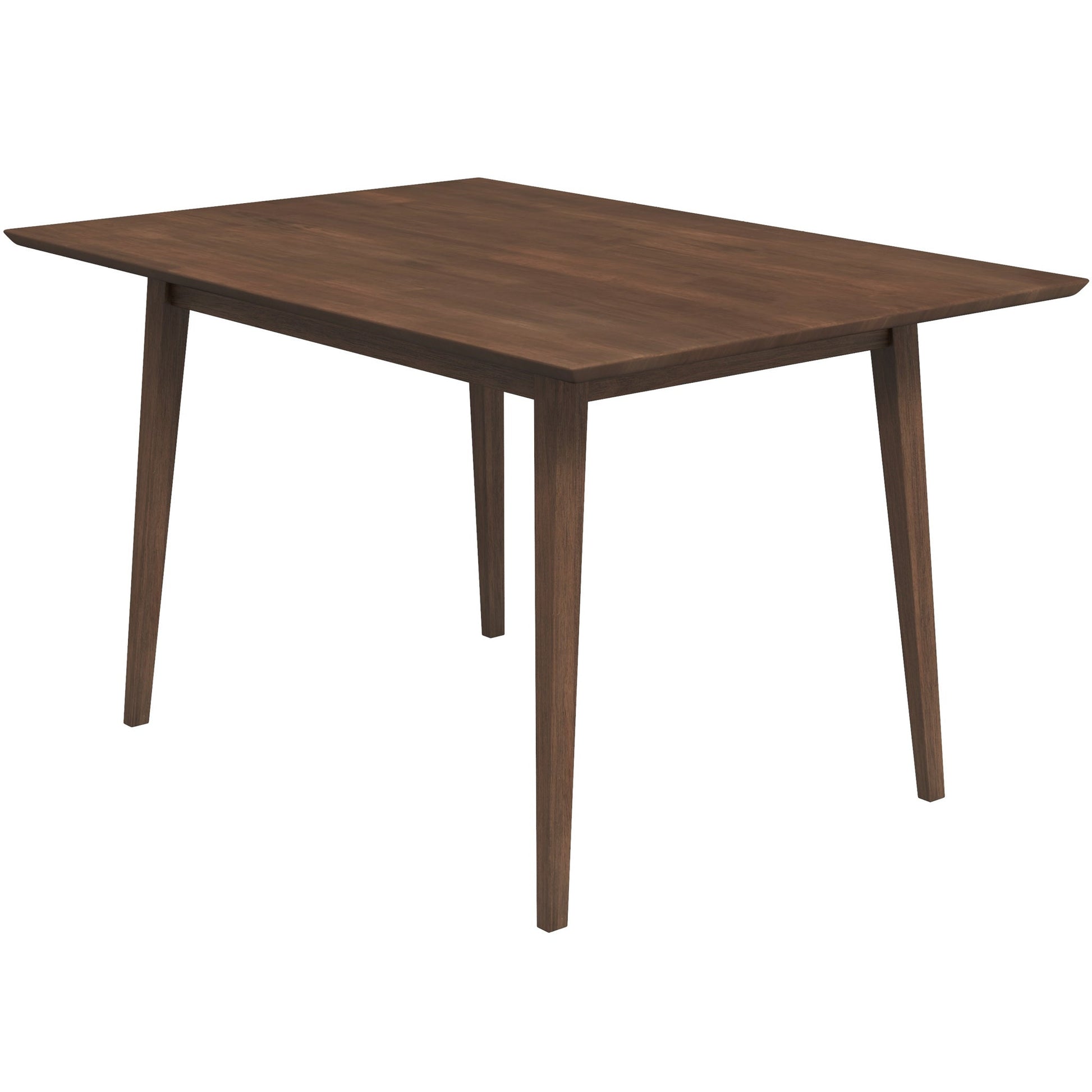 Mary Modern Style Solid Wood Walnut 47" Rectangular Dining Kitchen Table | Ashcroft Furniture Co | Best furniture dropshipping supplier in the USA|