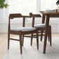 Dining Set, Carlos Small Walnut Table with 4 Daisy Gray Chairs | Ashcroft Furniture | Houston TX | The Best Drop shipping Supplier in the USA