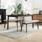 Carlos Dining Set - 2 Gray Carlos Large Benches | Ashcroft Furniture | TX | The Best Drop shipping Supplier in the USA